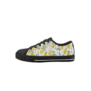 Lemon Kid's Low Top Canvas Shoes