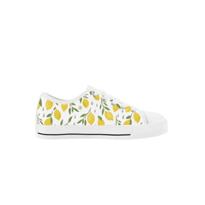 Lemon Kid's Low Top Canvas Shoes