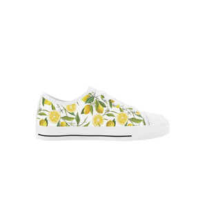 Lemon Kid's Low Top Canvas Shoes