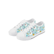 Llama Kid's Low Top Canvas Shoes