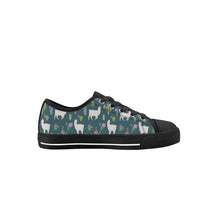 Llama Kid's Low Top Canvas Shoes