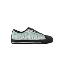 Llama Kid's Low Top Canvas Shoes