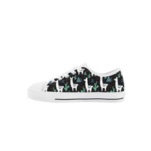 Llama Kid's Low Top Canvas Shoes