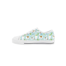 Llama Kid's Low Top Canvas Shoes