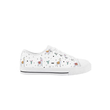 Llama Kid's Low Top Canvas Shoes