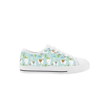 Llama Kid's Low Top Canvas Shoes