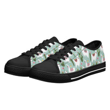 Llama Women's Low Top Canvas Shoes