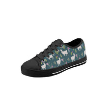 Llama Kid's Low Top Canvas Shoes