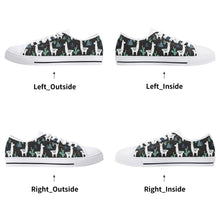 Llama Women's Low Top Canvas Shoes