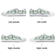 Llama Women's Low Top Canvas Shoes