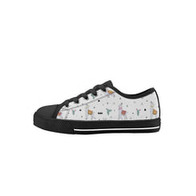 Llama Kid's Low Top Canvas Shoes