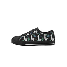 Llama Kid's Low Top Canvas Shoes