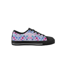 Mermaid Kid's Low Top Canvas Shoes