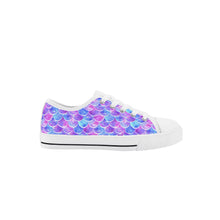 Mermaid Kid's Low Top Canvas Shoes