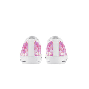Mermaid Kid's Low Top Canvas Shoes
