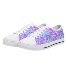 Mermaid Women's Low Top Canvas Shoes