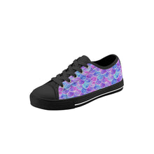 Mermaid Kid's Low Top Canvas Shoes