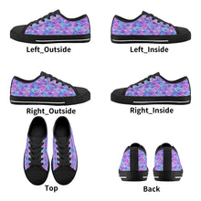 Mermaid Kid's Low Top Canvas Shoes