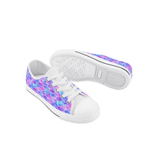 Mermaid Kid's Low Top Canvas Shoes