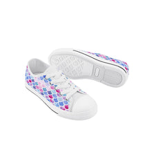 Mermaid Kid's Low Top Canvas Shoes