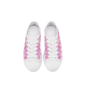 Mermaid Kid's Low Top Canvas Shoes