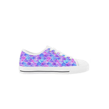 Mermaid Kid's Low Top Canvas Shoes