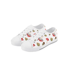 Mushroom Kid's Low Top Canvas Shoes