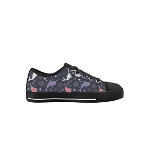Narwhal Kid's Low Top Canvas Shoes