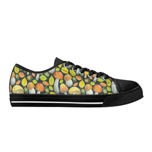 Mushroom Women's Low Top Canvas Shoes