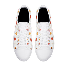Mushroom Women's Low Top Canvas Shoes