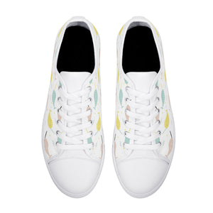 Narwhal Women's Low Top Canvas Shoes