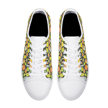 Mushroom Women's Low Top Canvas Shoes