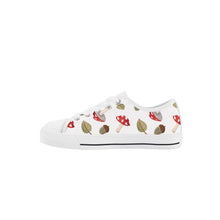 Mushroom Kid's Low Top Canvas Shoes