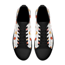 Mushroom Women's Low Top Canvas Shoes