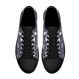 Narwhal Women's Low Top Canvas Shoes