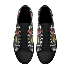 Mushroom Women's Low Top Canvas Shoes