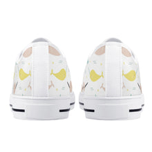 Narwhal Women's Low Top Canvas Shoes