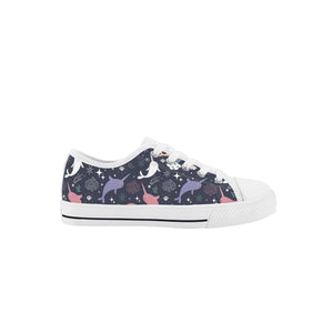 Narwhal Kid's Low Top Canvas Shoes