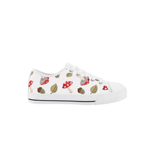 Mushroom Kid's Low Top Canvas Shoes