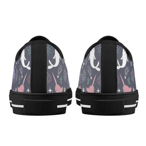 Narwhal Women's Low Top Canvas Shoes