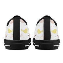 Narwhal Women's Low Top Canvas Shoes