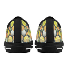 Mushroom Women's Low Top Canvas Shoes