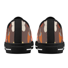 Mushroom Women's Low Top Canvas Shoes
