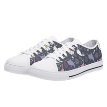 Narwhal Women's Low Top Canvas Shoes