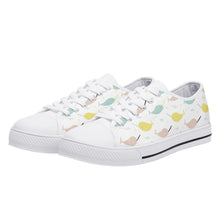 Narwhal Women's Low Top Canvas Shoes