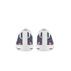 Narwhal Kid's Low Top Canvas Shoes