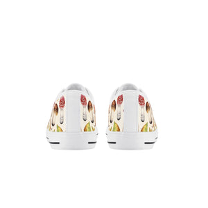 Mushroom Kid's Low Top Canvas Shoes