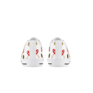 Mushroom Kid's Low Top Canvas Shoes