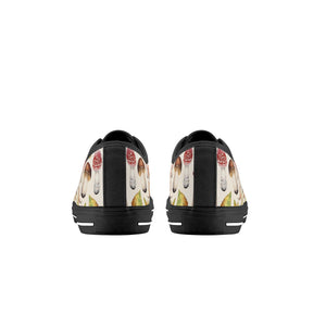 Mushroom Kid's Low Top Canvas Shoes