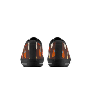 Mushroom Kid's Low Top Canvas Shoes